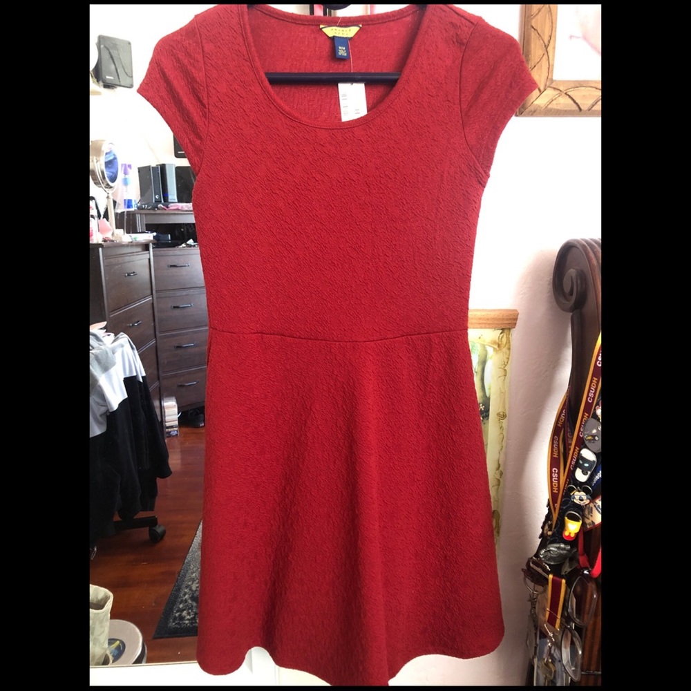 Red dress
